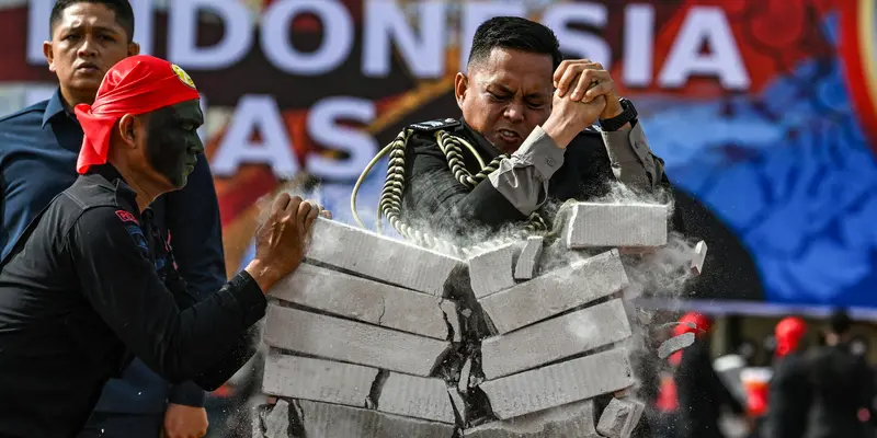 Ragam Atraksi Meriahkan HUT ke-78 Bhayangkara di Banda Aceh