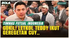 Sekretaris Kabinet Teddy Indra Wijaya Terciduk Menonton Timnas Futsal Indonesia Vs Vietnam!