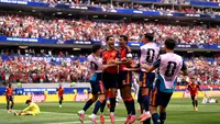 Gol Telat Merino Usai Blunder Kiper MU Antar Spanyol Singkirkan Belgia