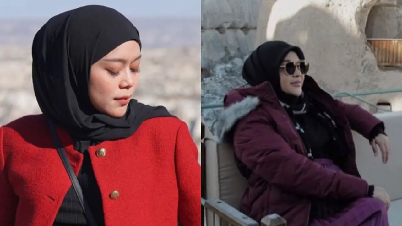 Potret Adu Penampilan Lesti dan Aurel Ketika Liburan di Turki Perlihatkan Baby Bum