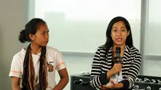 Produser dan Sutradara film dokumenter Tanah Mama berkunjung ke kantor redaksi Liputan6.com, Jakarta (9/1/2015). (Liputan6.com/Helmi Fithriansyah)