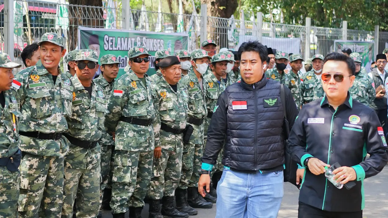 Badan Otonom PKB, DKN Garda Bangsa memastikan siap pasang badan untuk melindungi partainya dari segala bentuk serangan (Istimewa)