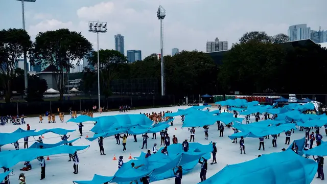 Latihan Pembukaan Asian Games 2018