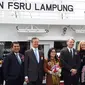 FSRU Lampung  memiliki volume untuk menampung gas cair atau LNG 170 ribu meter kubik.