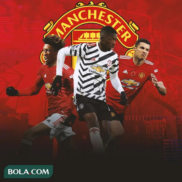 Manchester United - Kingsley Coman, Ousmane Dembele, Cristiano Ronaldo
