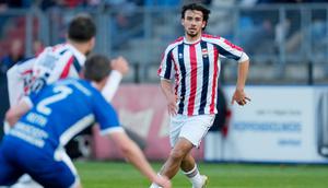 Nathan Tjoe-A-On pada laga leg kedua semifinal playoff Willem II Tilburg melawan Almere City di Koning Willem II Stadion, Minggu (17-5-2026) dini hari WIB. (Dok. willem-ii.nl)