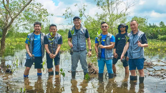 Dalam momentum Hari Menanam Pohon Indonesia, komitmen keberlanjutan perusahaan melalui donasi 16.000 mangrove yang secara bertahap akan ditanam di wilayah pesisir Indonesia.