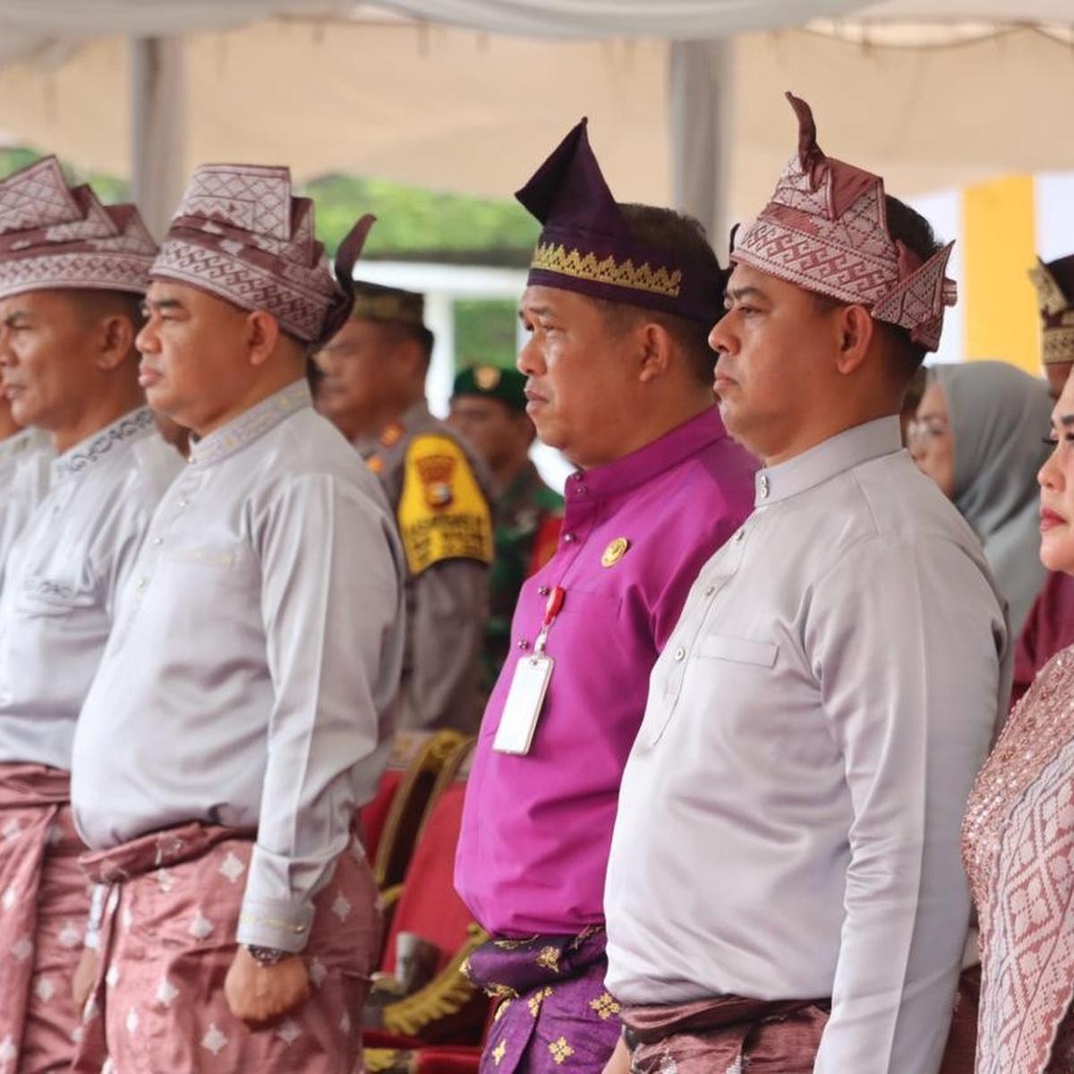 Upacara HUT Kabupaten Rohul ke 25