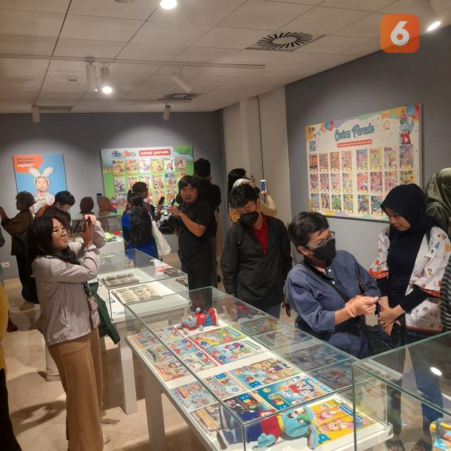 Suasana Pameran "Growing Up With Bobo"