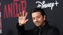 Diego Luna dalam premier Andor di LA. (AP Photo/Chris Pizzello)