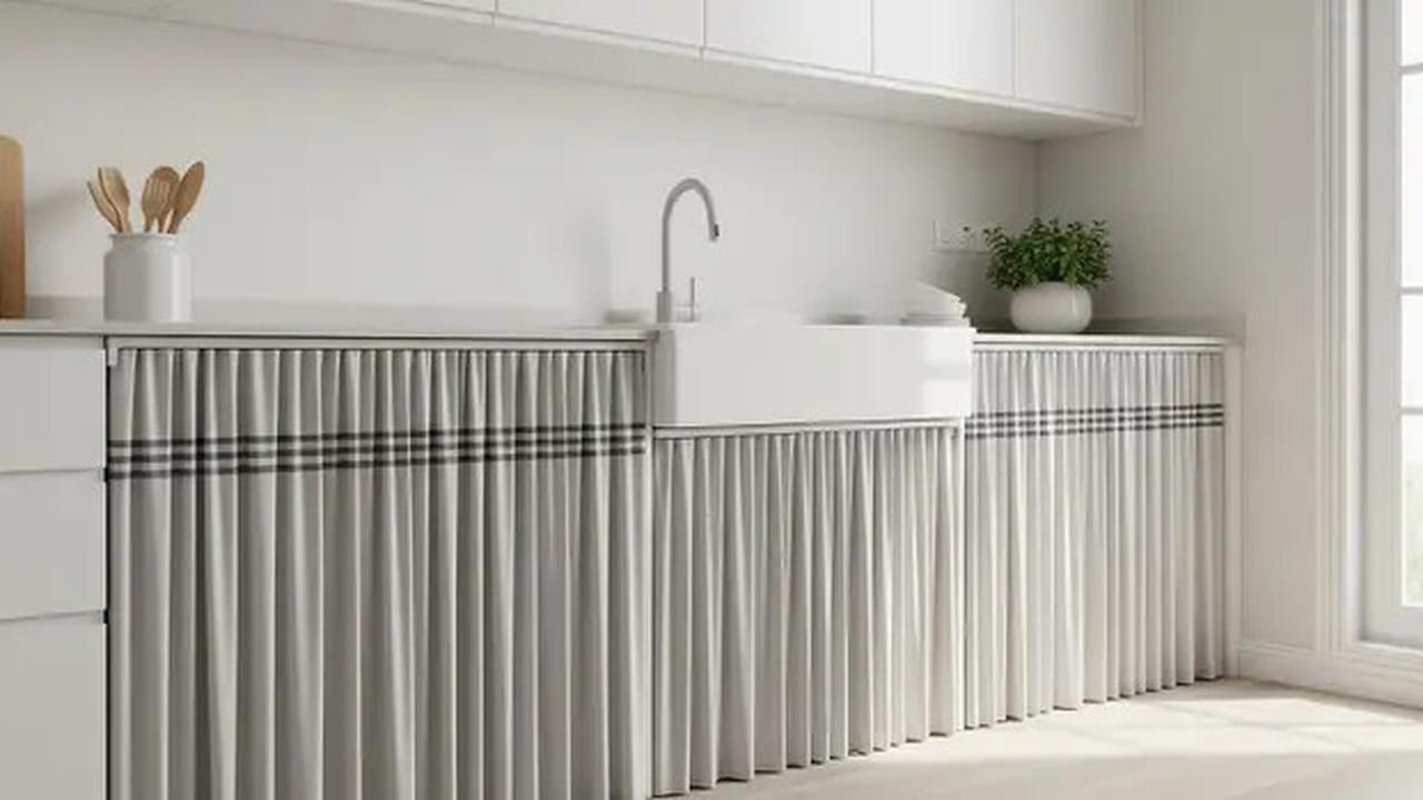 8 Model Gorden Kolong Dapur Minimalis, Bikin Hunian Lebih Rapi dan Estetik