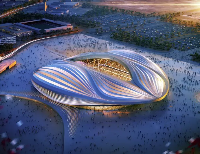 Stadion Al-Warkah di Qatar. (Sumber Foto: AECOM)
