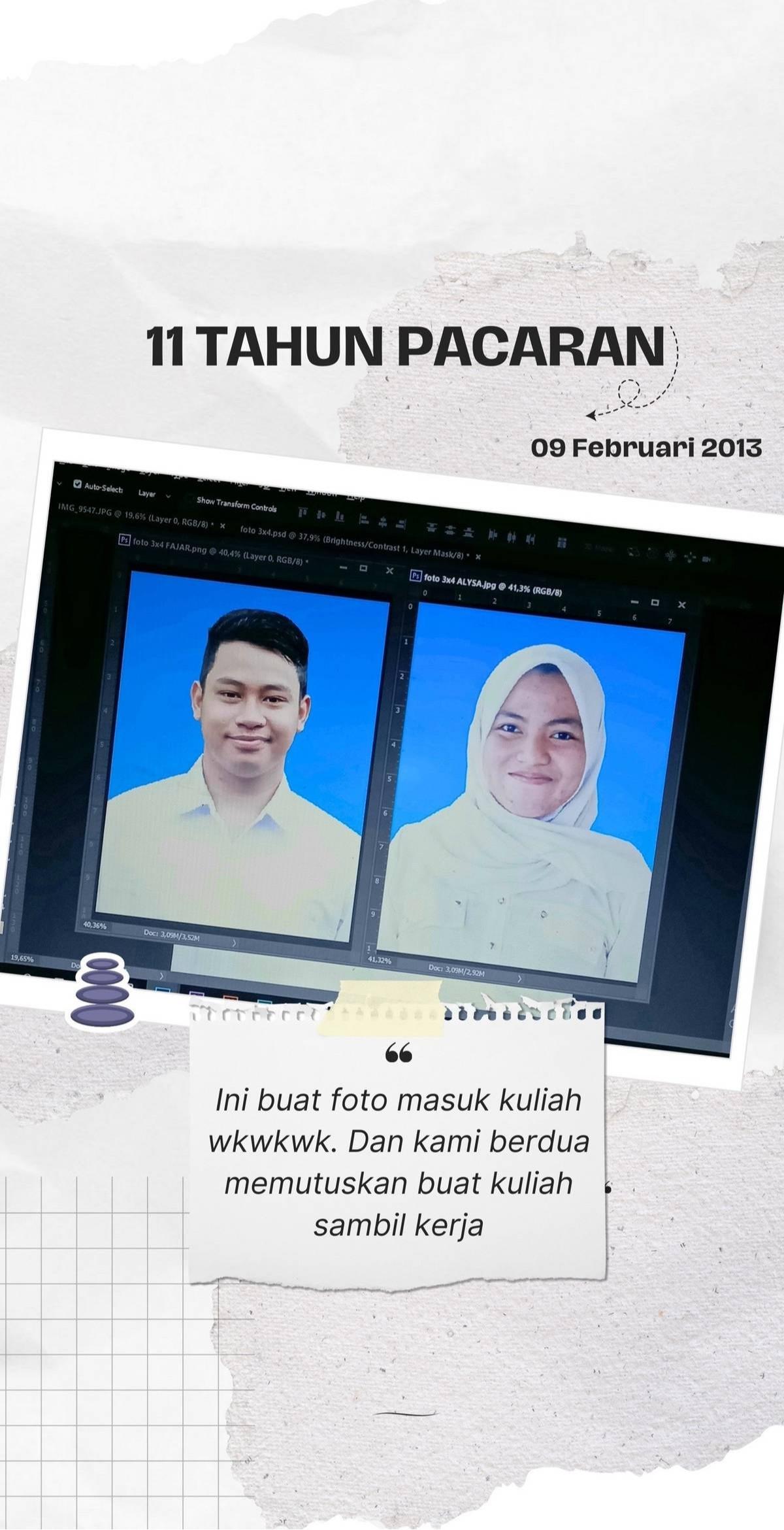 Berawal dari SMP, Wanita yang Bagikan Perjalanan Cintanya yang Sudah 11 Tahun Ini Curi Perhatian