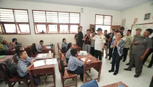 Kasatgas PRR Apresiasi Pemulihan SMP Negeri 1 Tukka Melalui Swakelola