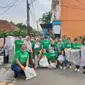 Godrej Indonesia menumbuhkan budaya ‘Upcycling’ sampah plastik kepada warga di Kampung Buntu, Condet, Jakarta. Dok Godrej