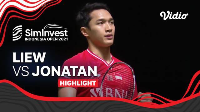 Berita Video, Highlights Pertandingan Jonatan Christie Vs Daren Liew pada Rabu (24/11/2021)