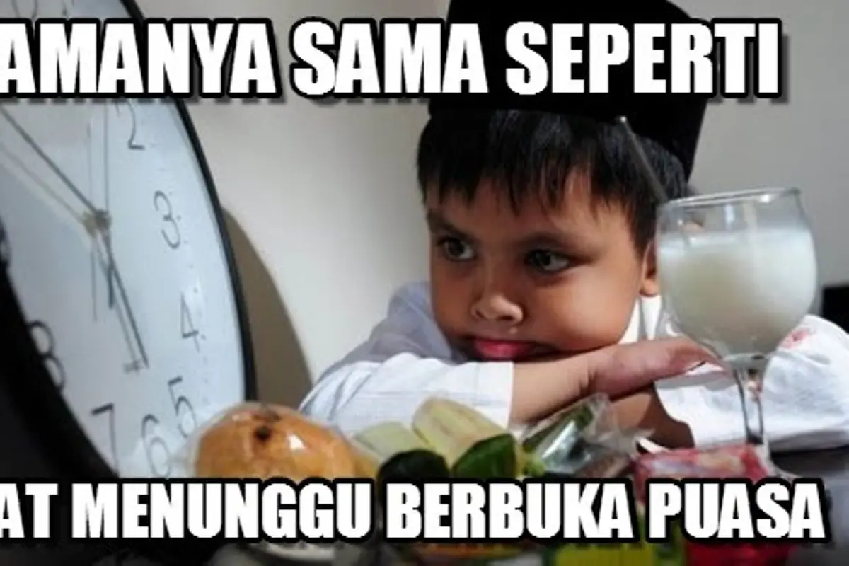 Puasa 2015 Belum Tiba, Meme Kocak Sudah Beredar di Dunia Maya