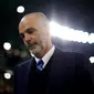 Pelatih Inter Milan Stefano Pioli puas dengan penampilan pemainnya Gabriel Barbosa yang baru saja mencetak gol kemenangan dalam lawatan ke markas Bologna pada Minggu (19/2/2017) malam. (Marco BERTORELLO / AFP)