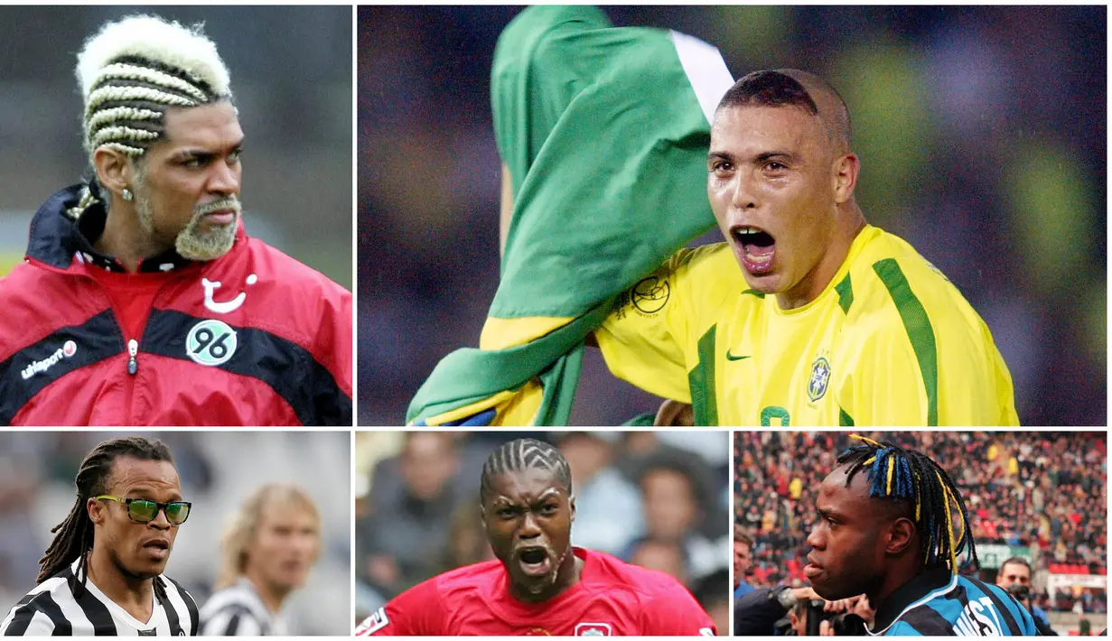 Berikut 5 pesepak bola top dunia yang tampil dengan gaya rambut paling nyentrik dan ikonik sepanjang masa.