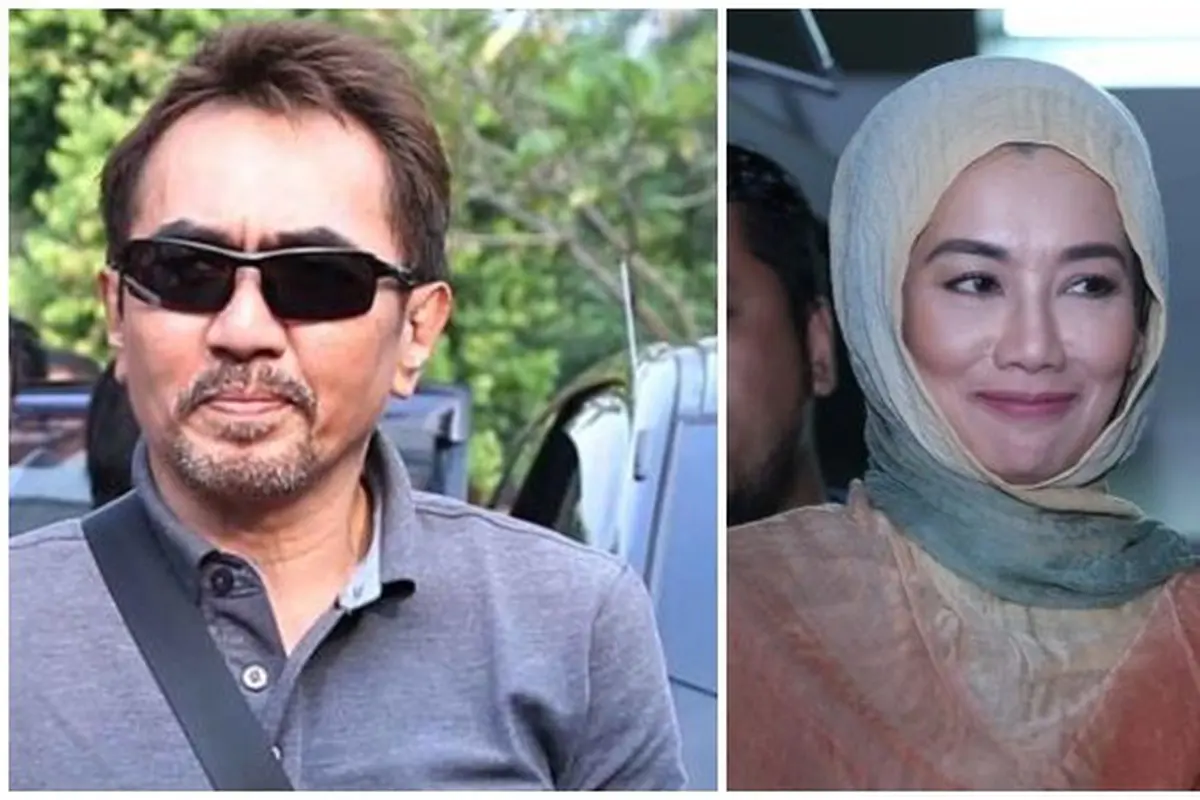 [Bintang] Gatot Brajamusti dan Reza Artamevia 