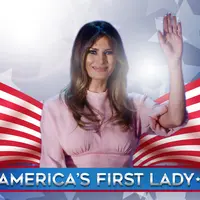 America's First Lady, Melania Trump. (Digital Imaging: M. Iqbal Nurfajri)