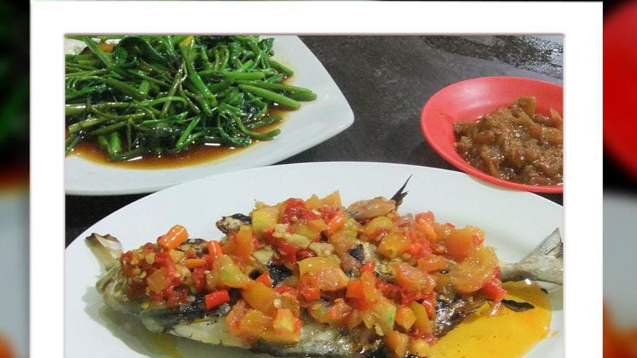 Resep Ikan Bakar Dabu-dabu, Cita Rasa Pedas Segar Khas Manado