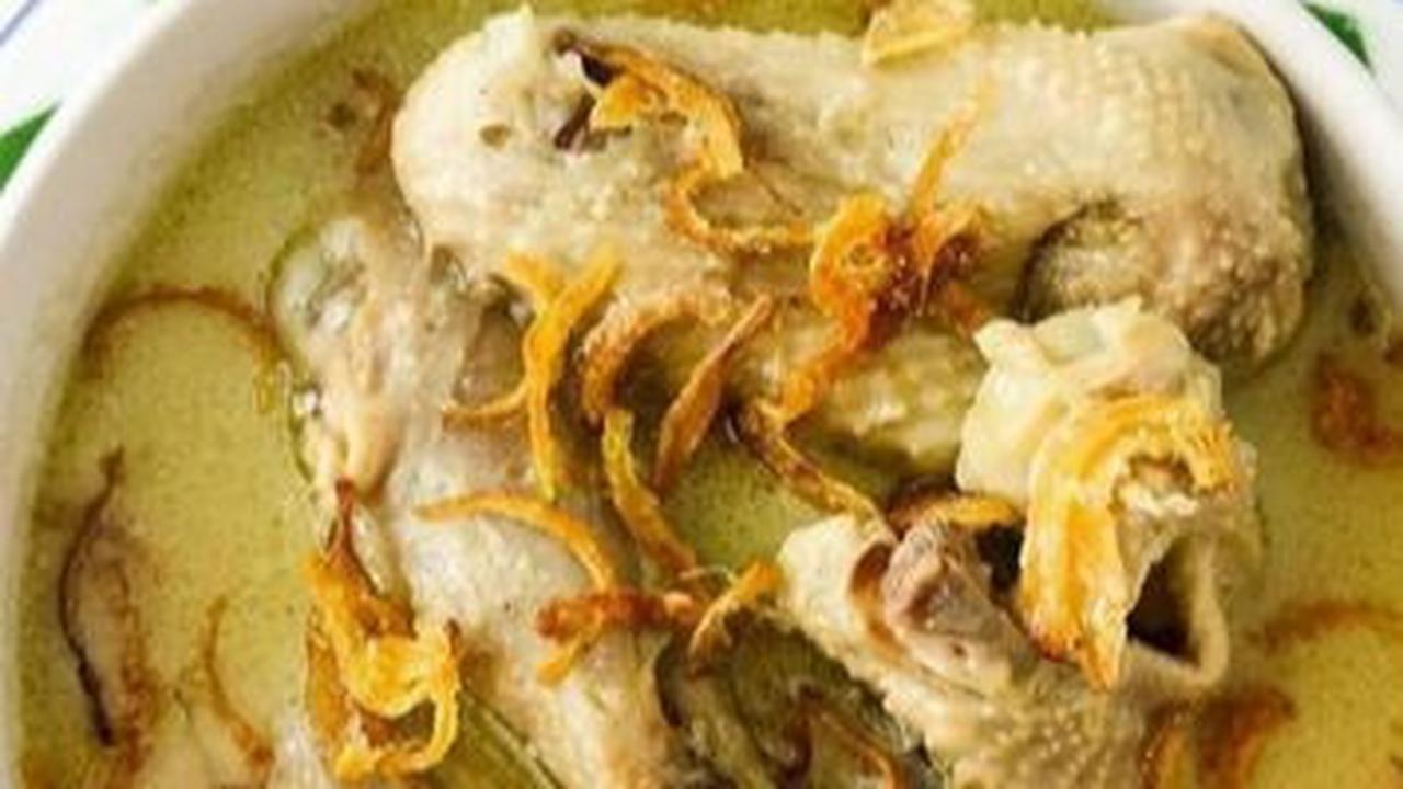 5. Resep Opor Ayam Mix<br>