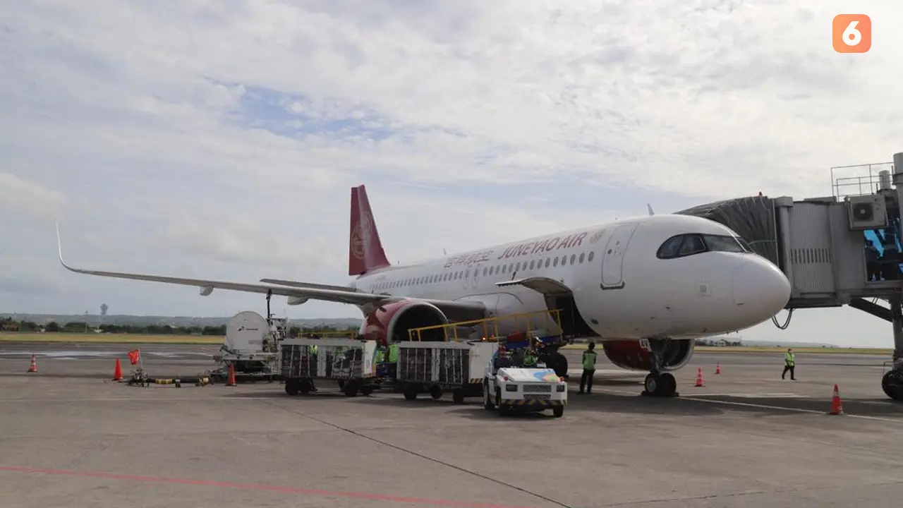 Maskapai Juneyao Beroperasi Perdana Di Bandara I Gusti Ngurah Rai
