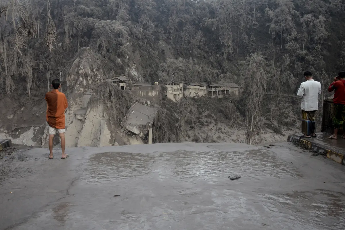 FOTO: Yang Tersisa dari Amukan Erupsi Gunung Semeru