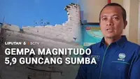 Gempa M 5,9 Guncang Sumba Barat Daya, BMKG Catat 170 Gempa Susulan