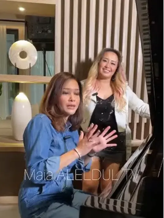Maia Estianty dan Pinkan Mambo (Foto: Instagram maiaestiantyreal)