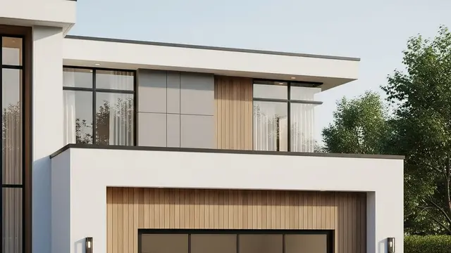 Model Garasi Depan Rumah Minimalis (Image by Gemini AI)
