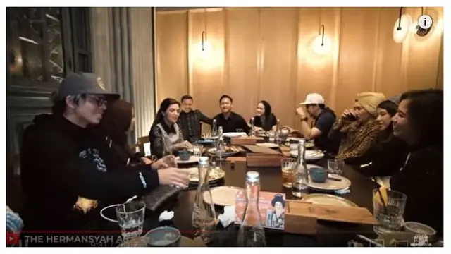 6 Momen Tiara Idol Dinner Bareng Keluarga Anang Hermansyah, Penuh Canda Tawa