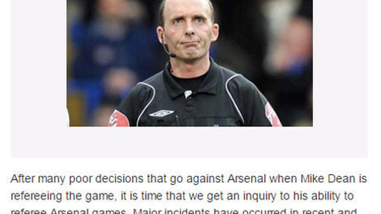 Petisi dari suporter Arsenal