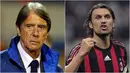 1. Maldini - Sebuah contoh sukses kisah ayah dan anak dalam dunia sepakbola. Paolo memulai debut dilatih sang ayah, Cesare, saat memperkuat Timnas Italia U-21 pada tahun 1996. (Kolase foto-foto AFP)
