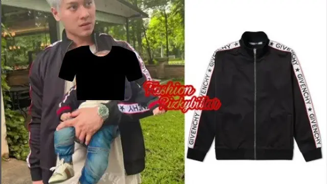Rizky Billar suka memakai busana mahal (Foto: Instagram @fashionrizkybillar)