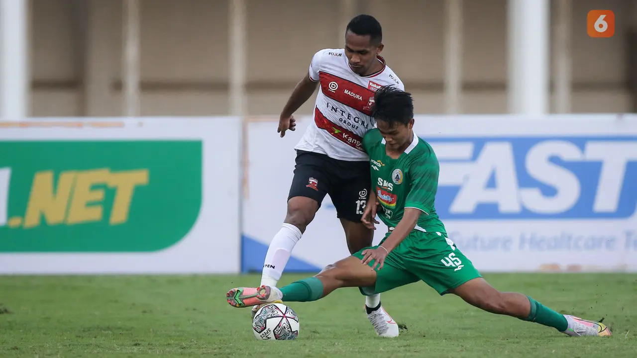 BRI Liga 1: Madura United melawan PSS Sleman
