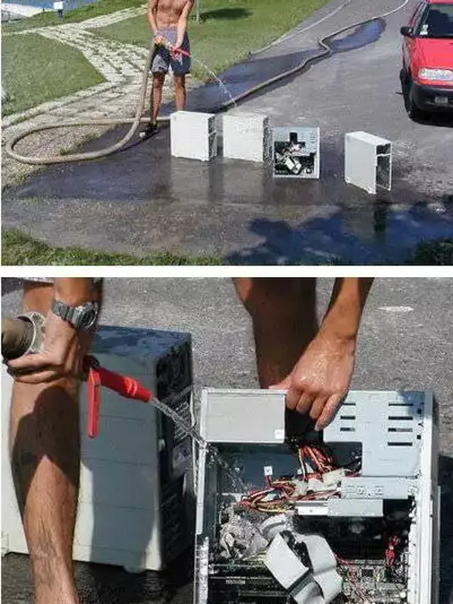 6 Potret Kelakuan Orang Mencuci Barang Elektronik Bikin Tepuk Jidat