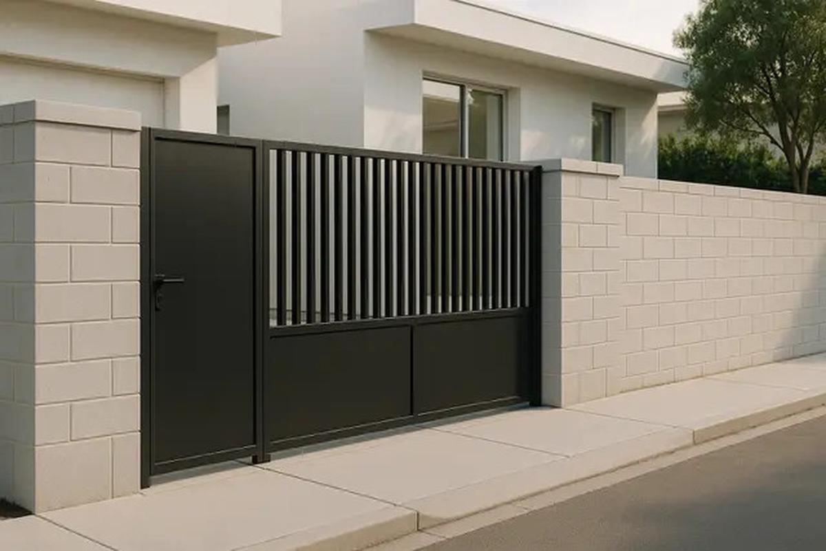 7 Model Pagar Tembok Rumah Minimalis Type 36, Desain Simpel tapi Tetap Elegan