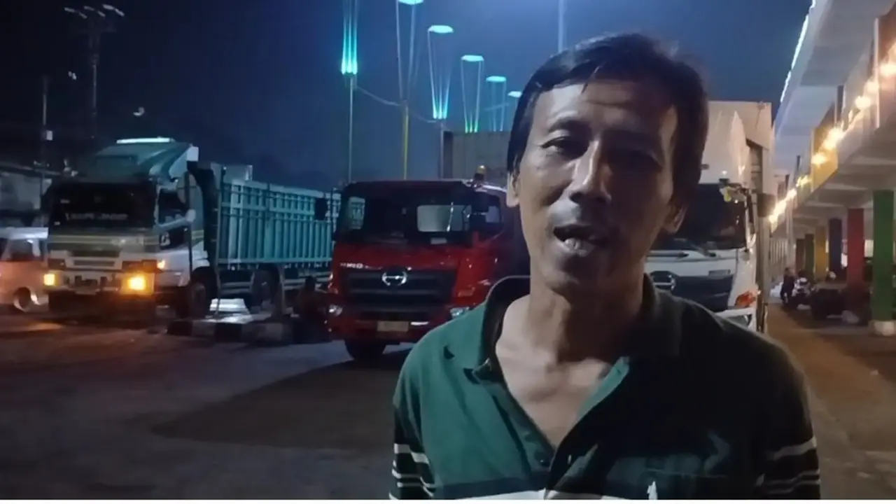 Sopir truk di Sukabumi