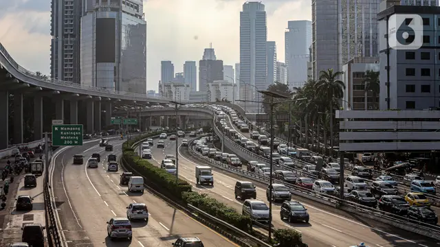 Kemacetan Jakarta di Tengah PSBB