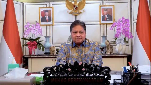 Menteri Koordinator Bidang Perekonomian Airlangga Hartarto