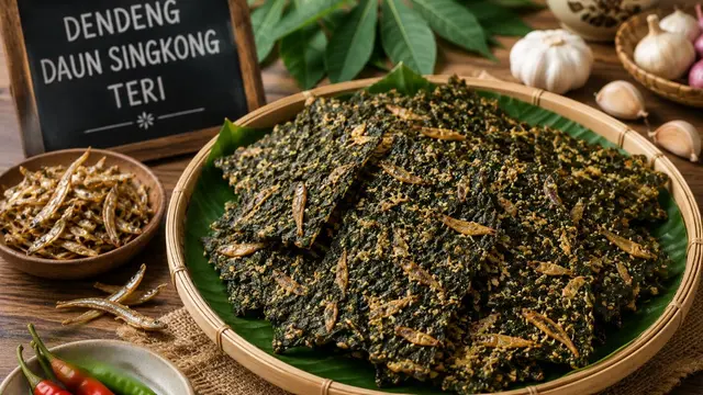 Dendeng Daun Singkong Teri