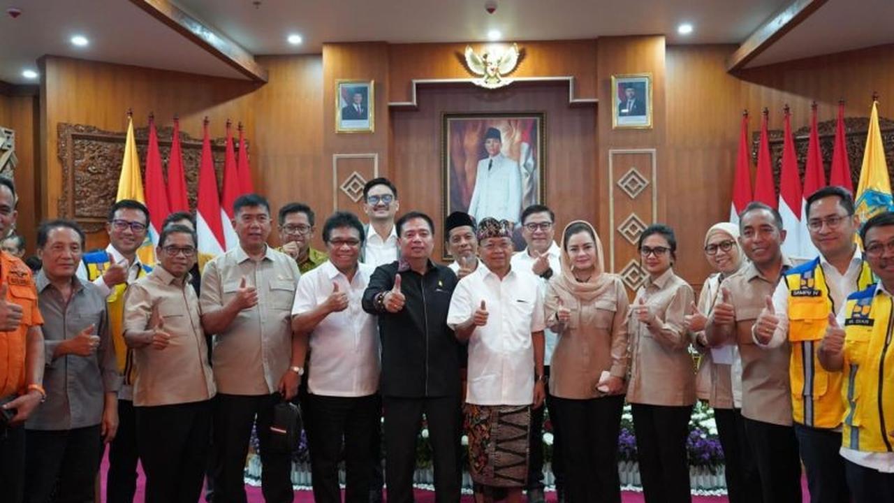 Gubernur Koster Paparkan Tantangan Pembangunan Bali dan Usulan Infrastruktur kepada Komisi V DPR