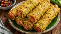 Resep Mendoan Sosis Gulung yang Gurih dan Renyah