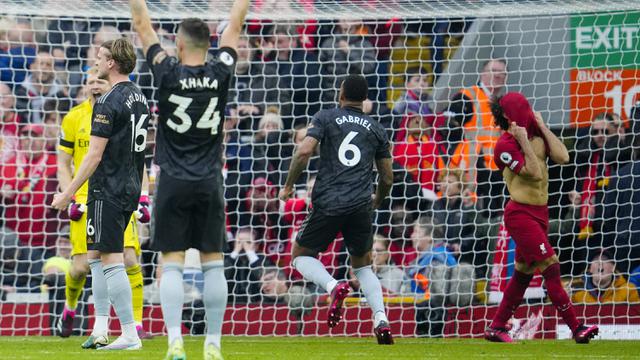 Foto: Gol Roberto Firmino Buyarkan Asa Arsenal Raup Tiga Poin Penuh di Kandang Liverpool