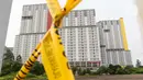 Dengan total 1.400 unit hunian, permukiman di Wisma Atlet Kemayoran akan disiapkan dalam tiga kategori yaitu untuk kalangan komersial, ASN, dan MBR. (Liputan6.com/Herman Zakharia)
