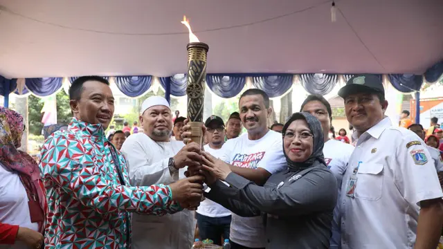 Pawai Obor Asian Games 2018