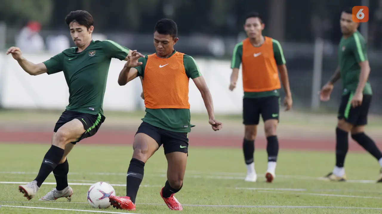 Latihan Timnas Indonesia
