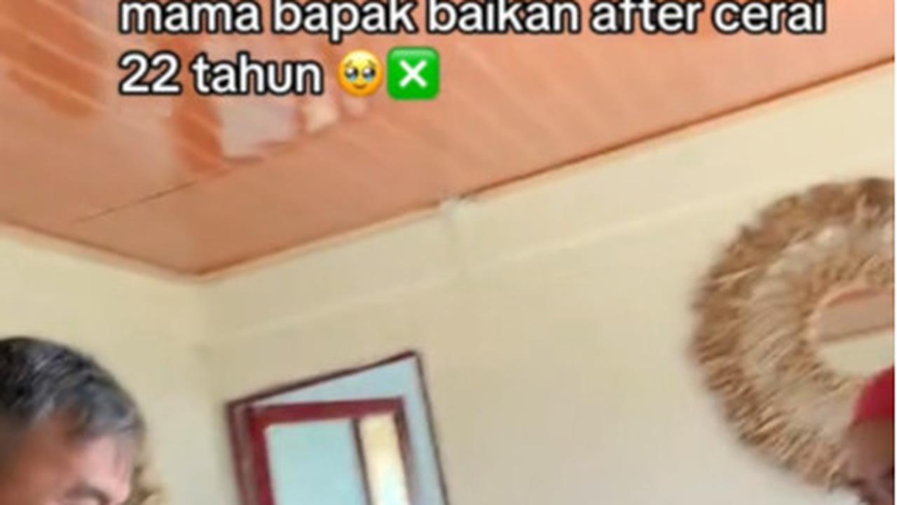 Wanita Ini Perlihatkan Momen Romantis Ayah kepada Ibunya yang Sudah Cerai 22  Tahun Lalu, Bikin Haru